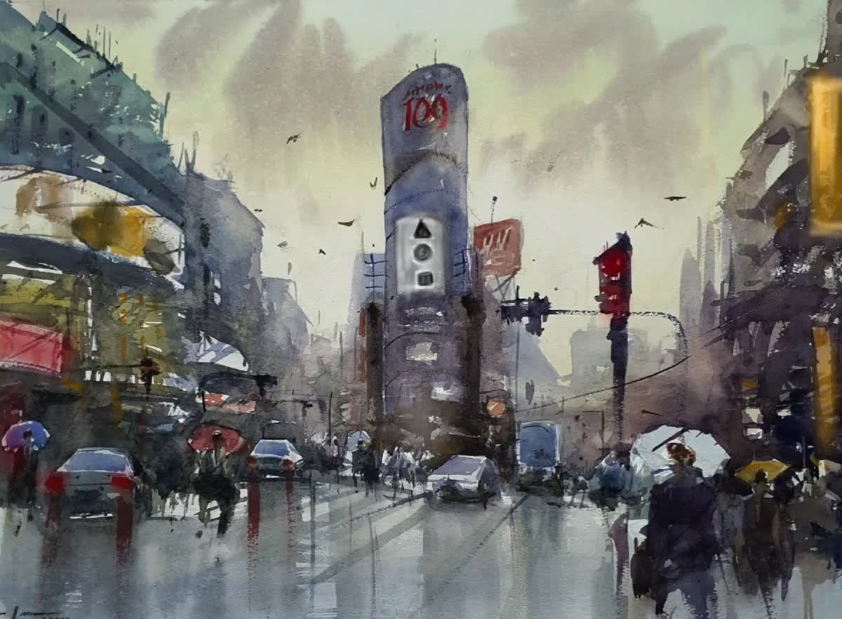 Rain City - Shibuya, Japan | Foundation