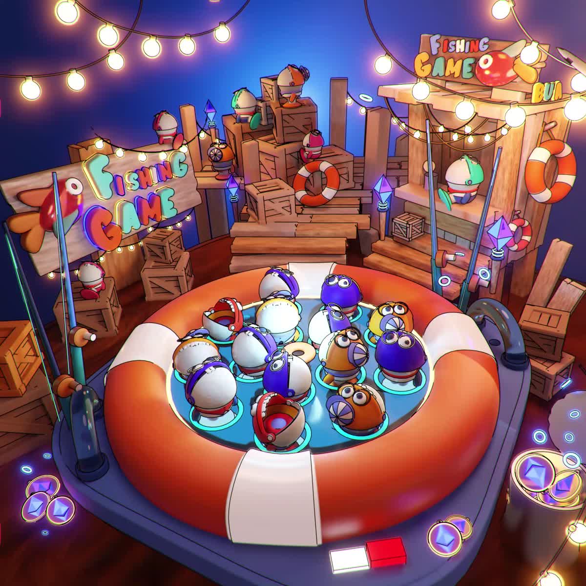 Fishing game!! Foundation