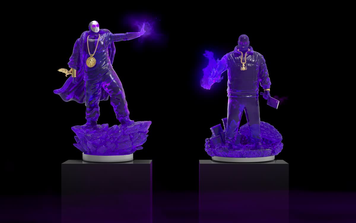 Raekwon x Ghostface x Concrete Jungle Purple Tape Foundation