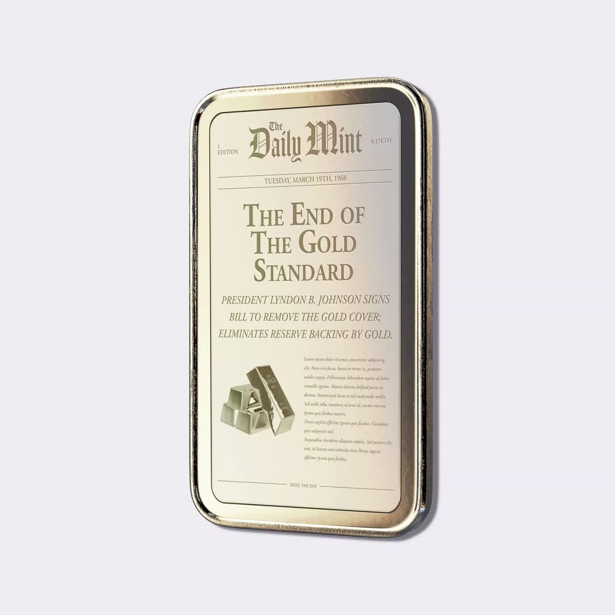 "The End of The Gold Standard" Foundation